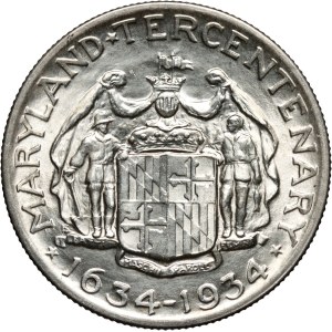 United States of America, 1/2 dollar 1934, Philadelphia, Maryland Tercentenary