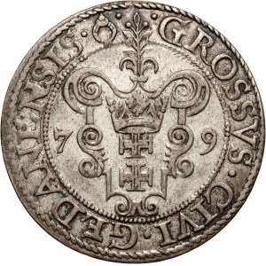 Stefan Batory, Groschen von 1579, Danzig