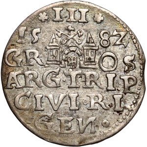 Stefan Batory, triple crown, 1582, Riga