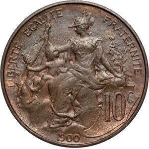 Frankreich, 10 Centimes, 1900, Paris