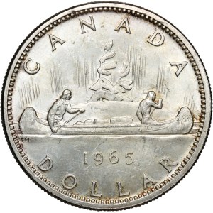 Canada, Elizabeth II, Dollar 1965, Ottawa