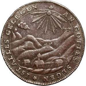 Deutschland, Anhalt-Bernburg-Schaumburg-Hoym, Karl Ludwig, 1/2 Bergtaler 1774 BFN, Frankfurt