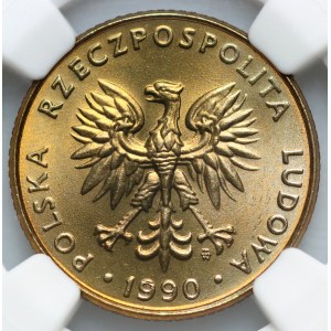 Volksrepublik Polen, 10 Złoty, 1990