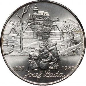 Czechoslovakia, 500 Korun 1987, J100 Years - Birth of Josef Lada
