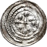 Bolesław III Krzywousty, 1107–1138, denarius, a knight fighting a dragon