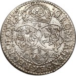 Sigismund III Vasa, six-real coin, 1596, Malbork