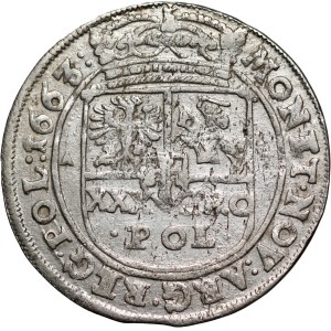 Jan II Kazimierz, tymf 1663 AT, Kraków