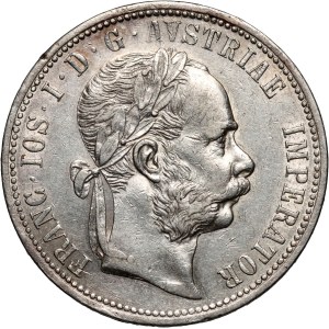 Austria, Franz Joseph I, Florin 1874, Vienna