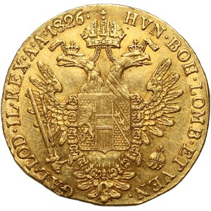 Austria, Francis I, ducat 1826 A, Vienna