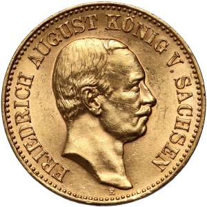 Germany, Saxony, Frederick Augustus III, 20 marks 1905 E, Muldenhütten