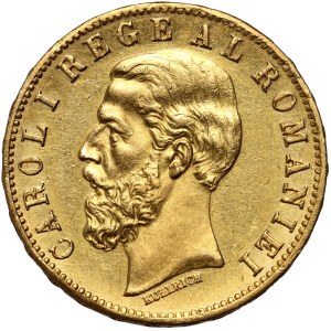 Romania, Carol I, 20 lei 1883