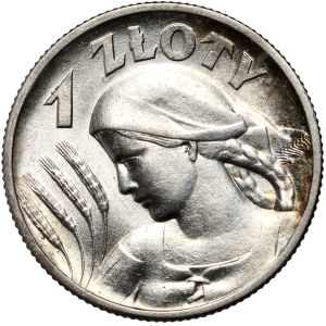Second Polish Republic, 1 zloty, 1925, London, The Reaper