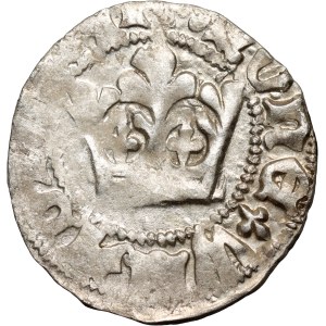 Władysław Jagiełło, 1386–1434, half-grosz, Kraków, no reference numbers