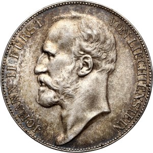 Liechtenstein, Jan II, 5 crowns 1915, Vienna
