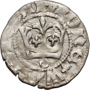 Władysław Jagiełło 1386–1434, half-grosz, Kraków, reference number O
