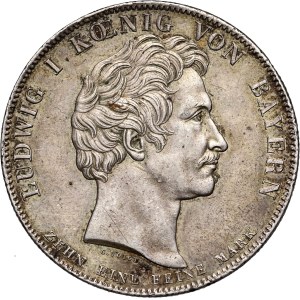Germany, Bavaria, Ludwig I, family thaler 1828, Munich