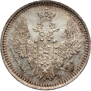 Russia, Nicholas I, 5 Kopecks 1854 СПБ HI, St. Petersburg
