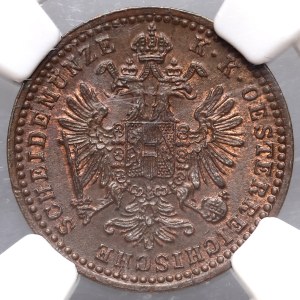 Austria, Franz Joseph I, Kreuzer 1860 A, Vienna
