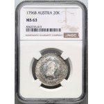 Austria, Francis II, 20 kreuzer 1796 B, Kremnica