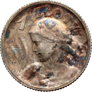 Second Polish Republic, 1 zloty, 1924, Paris, The Reaper