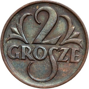 Druhá polská republika, 2 groše, 1925, Varšava