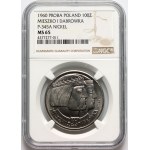 People's Republic of Poland, 100 zlotych, 1960, Mieszko and Dąbrówka, TRY, nickel