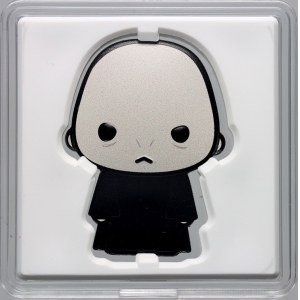 Niue, Élisabeth II, 2 dollars 2021, Harry Potter, Lord Voldemort, une once d'argent