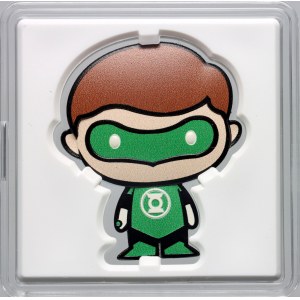 Niue, Alžbeta II., 2 doláre 2020, DC, Green Lantern, unca striebra