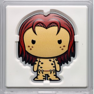 Niue, Elizabeth II, 2 dollars 2021, Wonder Woman, Cheetah