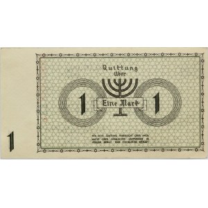 Łódź Ghetto, stamped May 15, 1940, Series A, six digits