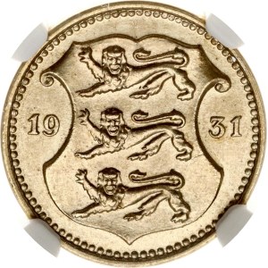 Estonia 10 Senti 1931 NGC MS 65