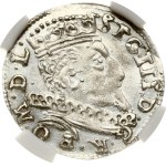 Lithuania Trojak 1601 Vilnius (RR) NGC MS 62 TOP POP