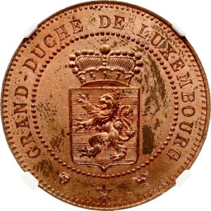 Luxembourg 10 Centimes 1889 Essai NGC MS 64 RB