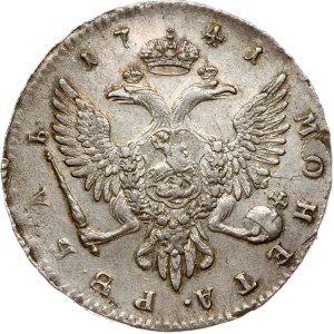 Rusko rubl 1741 СПБ (R1)