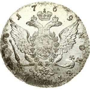 Rubel rosyjski 1769 СПБ-СА