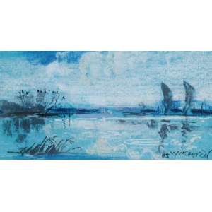 Victor ZIN, ON THE WATER, 1985