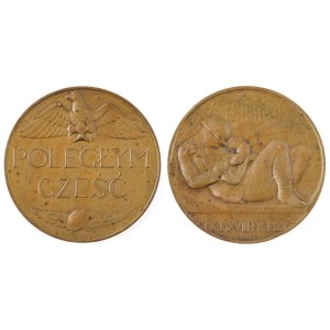 MEDAILE, POLEGŁYM CZEŚĆ, Varšavská mincovna, 1924
