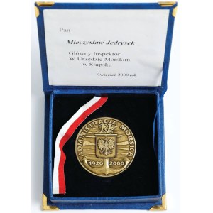 Medal, 80 YEARS OF MARINE ADMINISTRATION, 2000.