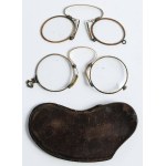 TWO PINCE-NEZ PARTS, 19th / 20th century.
