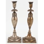 Pair of Candlesticks, Germany, Berlin, Friedrich Wilhelm August Heller, 1842-47