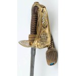 ŠVÉDSKÝ DŮSTOJNICKÝ OBUŠEK TĚŽKÉHO JEZDECTVA M1893