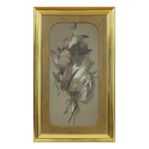 JOSEF MATĚJ NAVRÁTIL (CZECHY / BOHEMIAN 1798 - 1865) - Martwa natura myśliwska