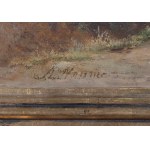 ALOIS KIRNIG (TSCHECHISCH / BOHEMISCH 1840 - 1911) - Landschaft in Norditalien
