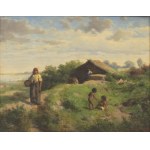 LEOPOLD CARL MÜLLER (AUSTRIA / AUSTRIAN 1834 - 1892) - View from Hungary