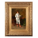 VÁCLAV BROŽÍK (CZECH / BOHEMIAN 1851 - 1901) - Cavalier with a Letter