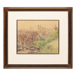 VÁCLAV JANSA (TSCHECHISCH / BOHEMISCH 1859 - 1913) - Dächer der Kleinseite