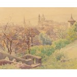 VÁCLAV JANSA (TSCHECHISCH / BOHEMISCH 1859 - 1913) - Dächer der Kleinseite