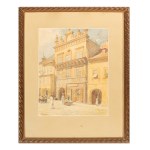 VÁCLAV JANSA (CZECH / BOHEMIAN 1859 - 1913) - Sitra House in Prachatice