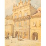 VÁCLAV JANSA (CZECH / BOHEMIAN 1859 - 1913) - Sitra House in Prachatice