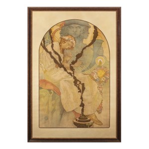 ALFONS MUCHA (CZECH / BOHEMIAN / FRENCH 1860 - 1939) - Poster for the Slav Epic Exhibition